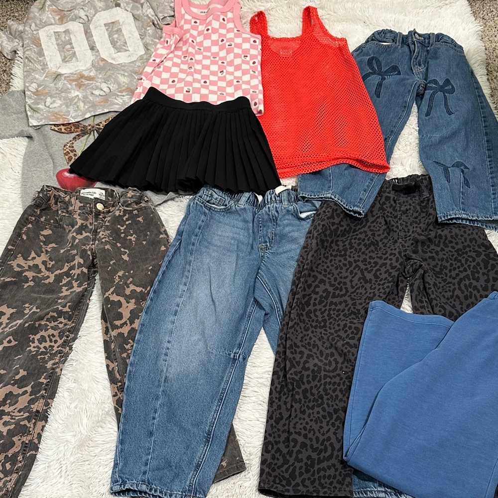 ❤️ Bundle of 10 Girls Clothing Size 7/8